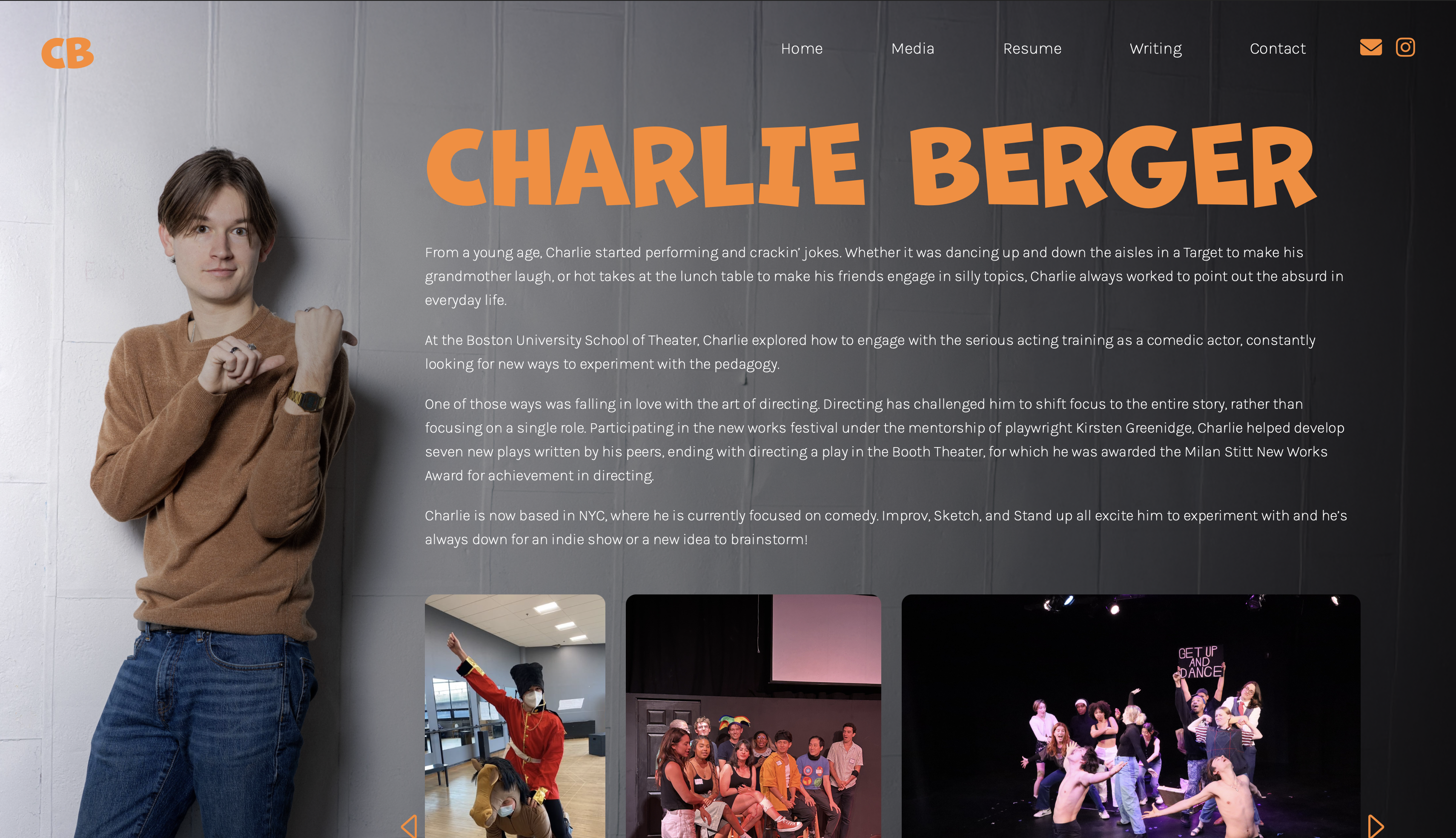 Homepage preview of Client Project 1