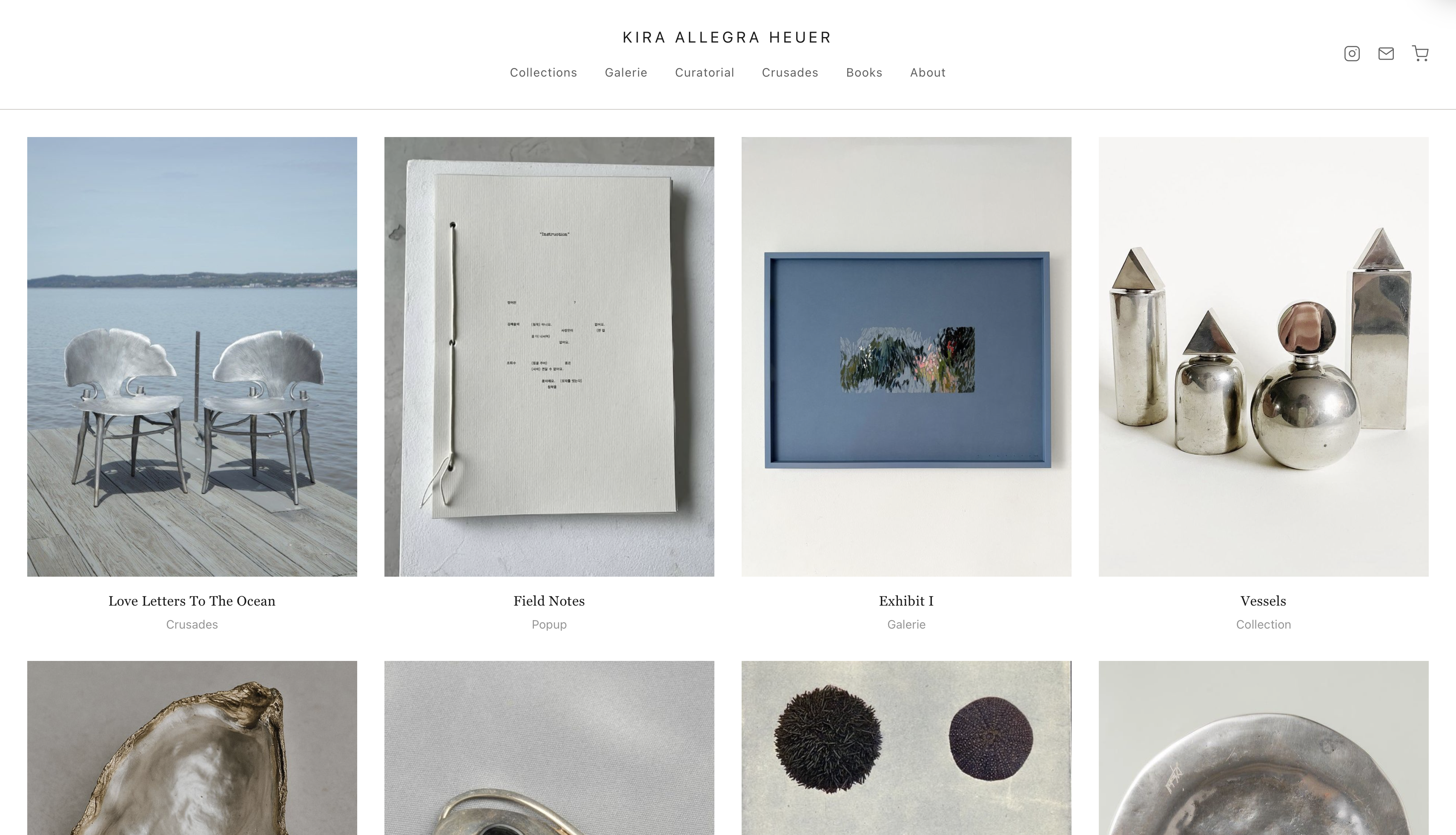 Homepage preview of Kira Von Heuer