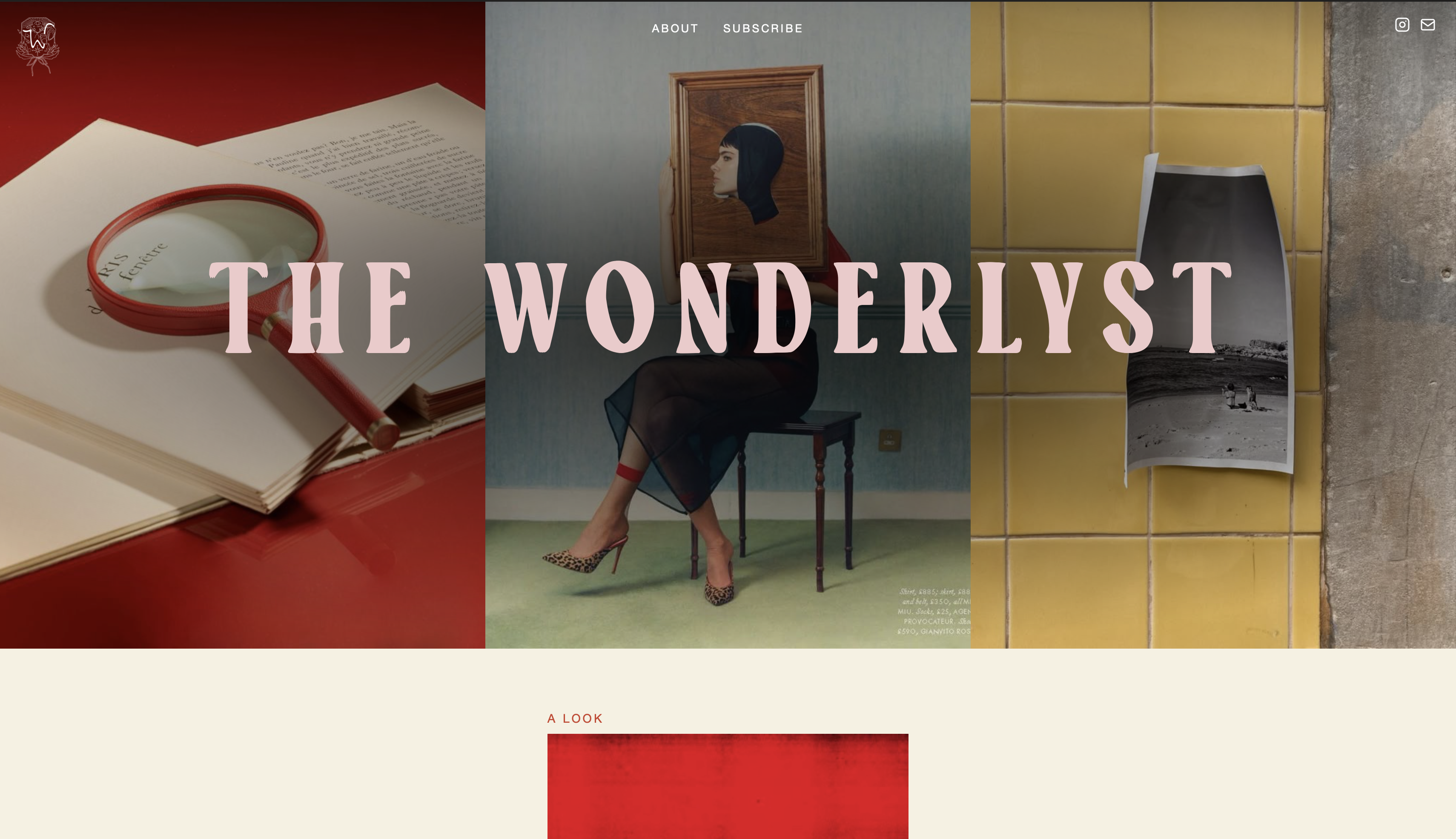 Homepage preview of The Wonderlyst